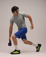 AeroMesh Raglan Tee - Steel Grey