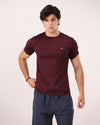 Arrival Tee - Burgundy