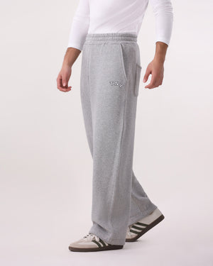 TNY Relax Fit Fleece Trouser - Heather Grey