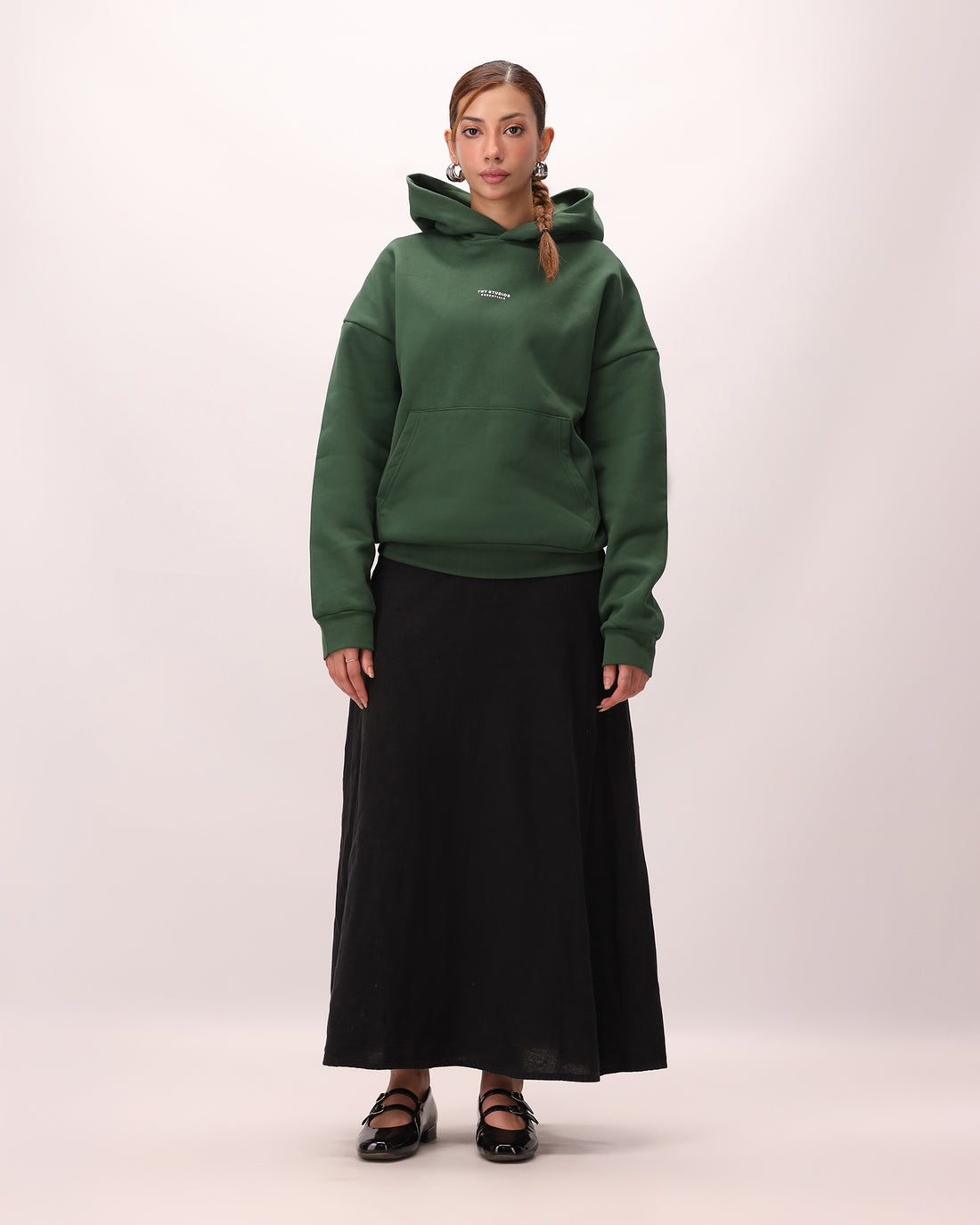 TNY Studio Essentials Hoodie - Green