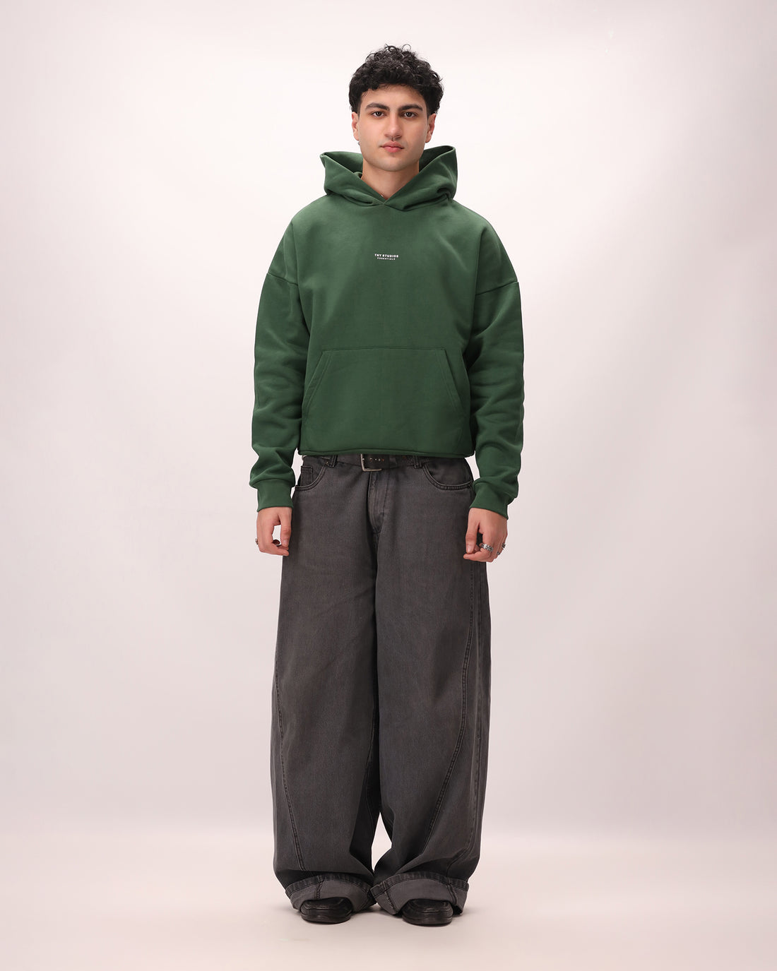 TNY Studio Essentials Hoodie - Green