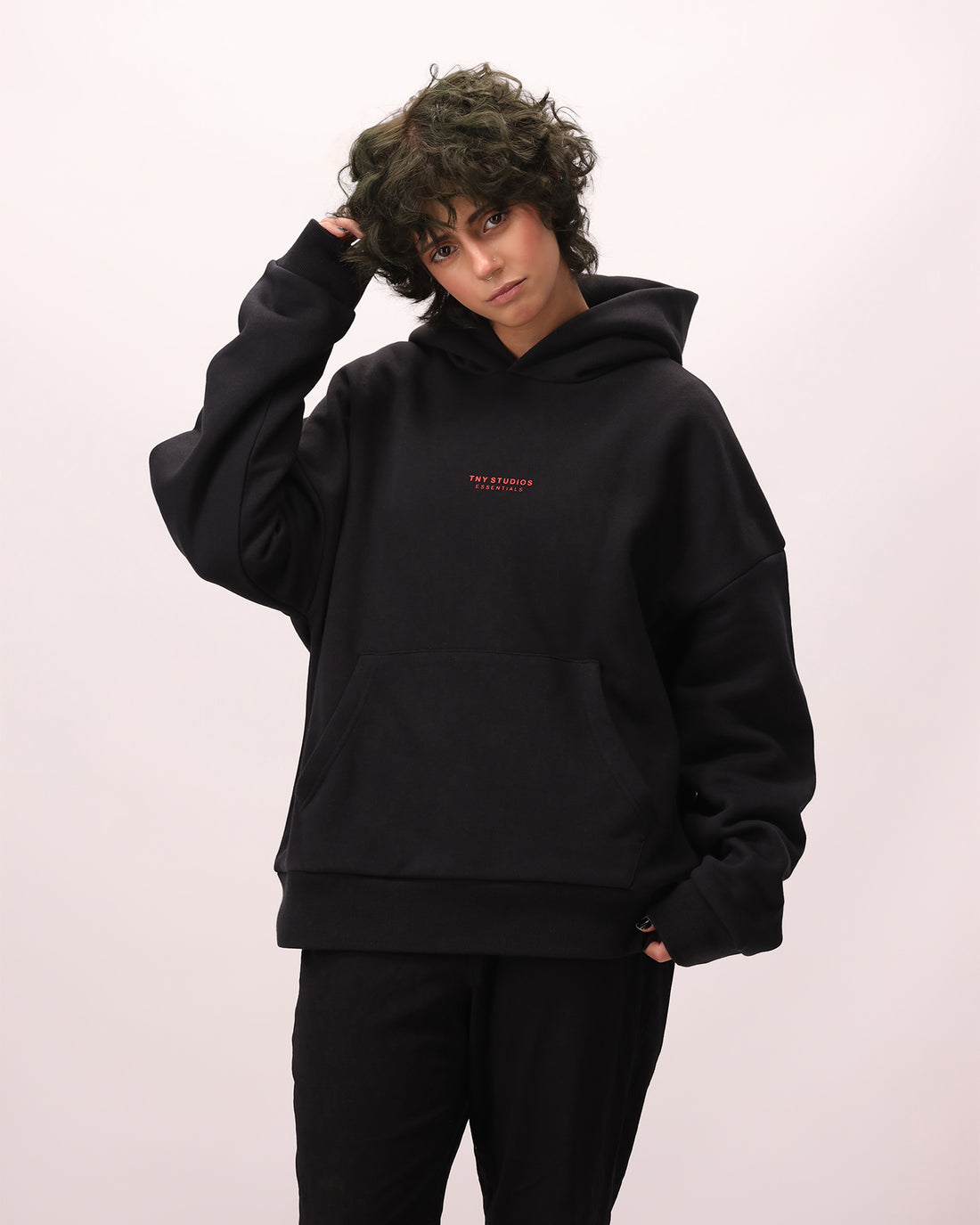 TNY Studio Essentials Hoodie - Black