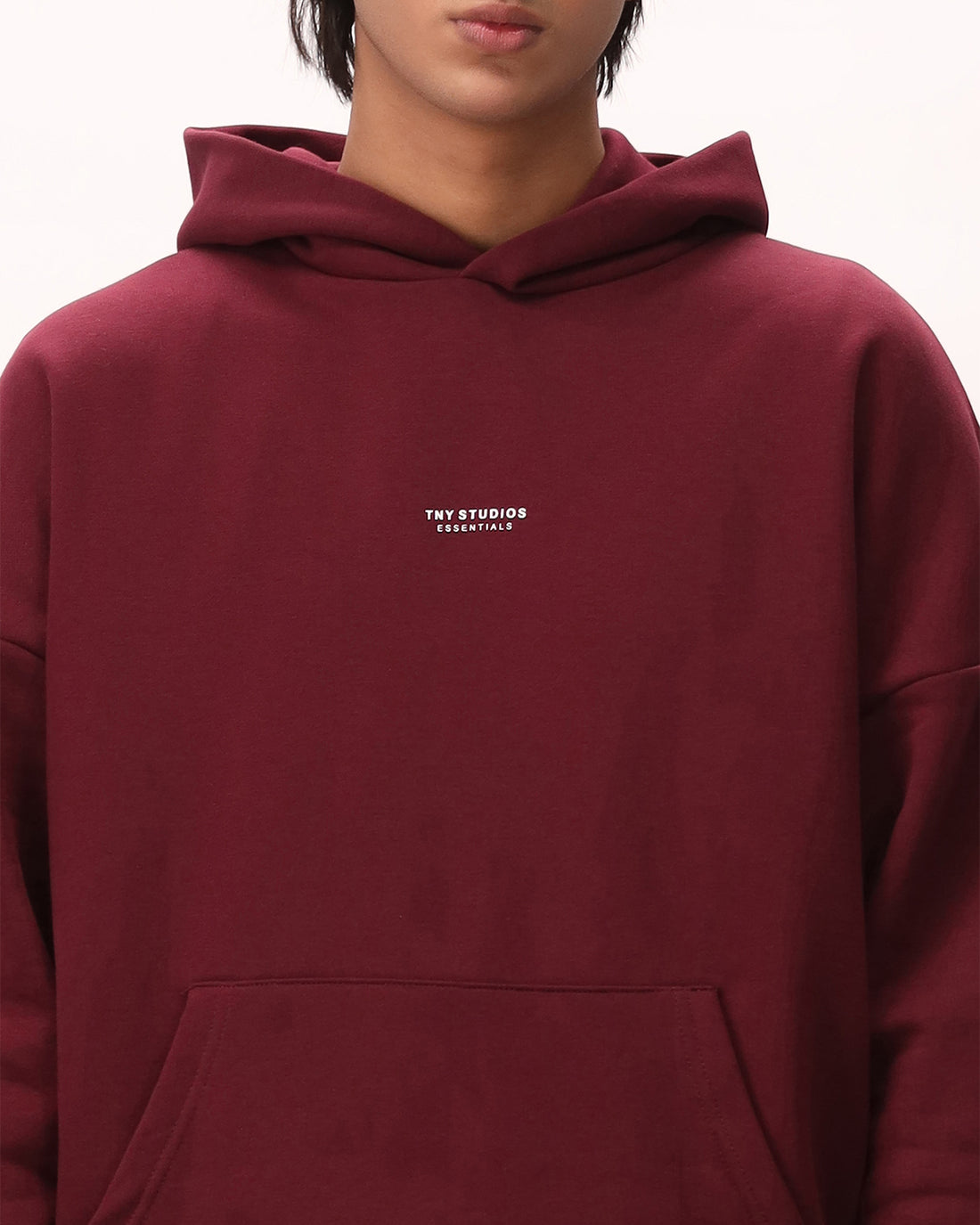 TNY Studio Essentials Hoodie - Burgundy