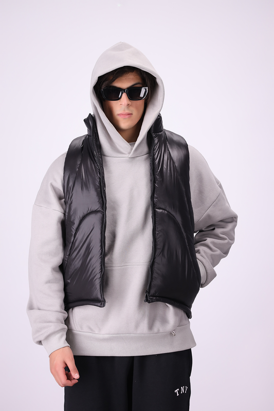 BULLET PUFFER VEST BLACK