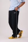 Black Piping Sweatpants