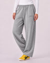 TNY Relax Fit Fleece Unisex Trouser - Heather Grey