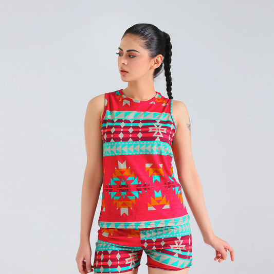 Slub Tribal Short Set