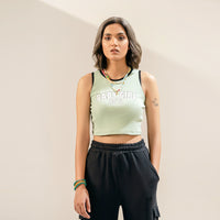 Mint Ribbed Tanktop