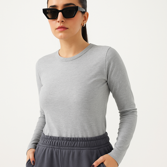 24/7 Women's Full Sleeve - Grey