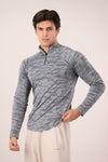 Pulse Long Sleeve ¼ Zip – Silver Grey