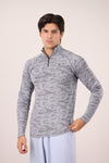 Pulse Long Sleeve ¼ Zip – Ice Blue