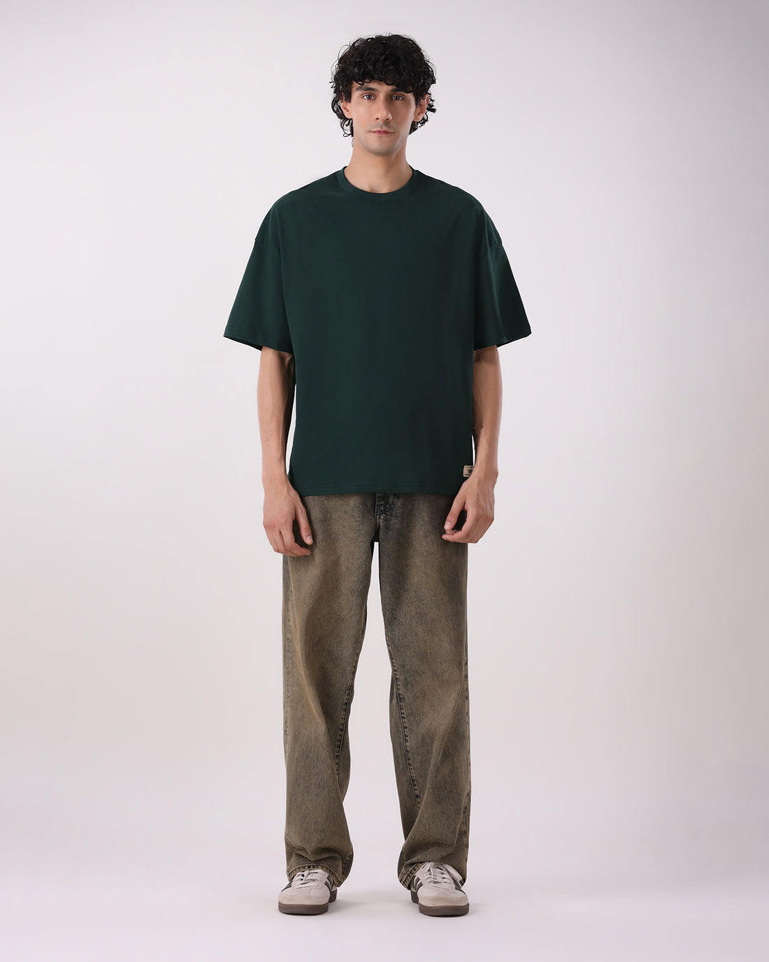 Moss Green Oversized T-shirt