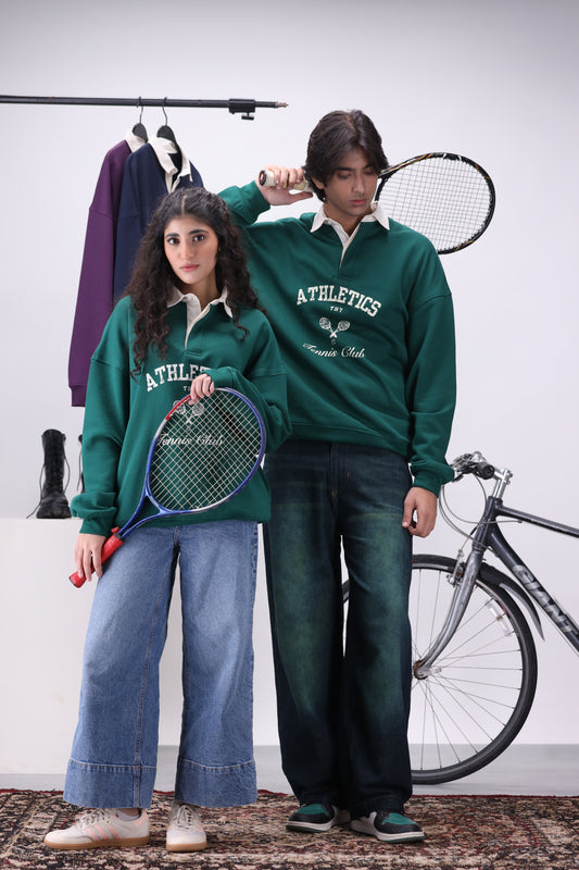 Classic Green TNY Tennis Club Sweatshirt