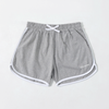 Grey Cotton Dolphin Shorts