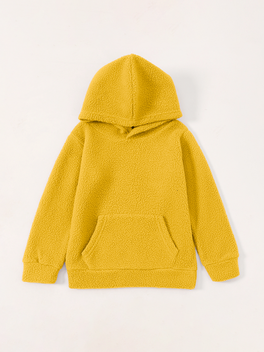 Mustard Kids Unisex Sherpa Pullover