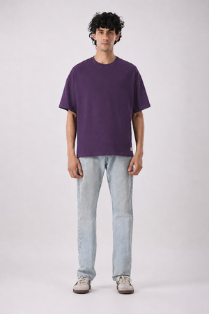 Plum Oversized T-shirt