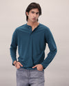 24/7 Henley Mens - Teal