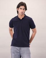 Classic Pique Polo – Navy