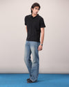 Classic Pique Polo – Black