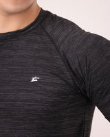 AeroMesh Raglan Tee - Black