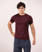 Arrival Tee - Burgundy