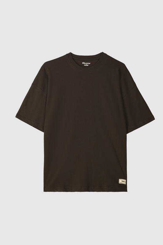 Brown Oversized T-shirt