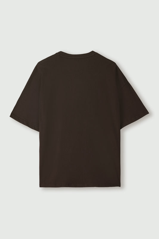 Brown Oversized T-shirt