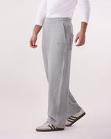 TNY Relax Fit Fleece Trouser - Heather Grey
