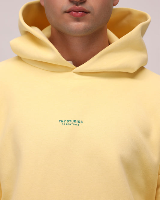 TNY Studio Essentials Hoodie - Lemon Yellow