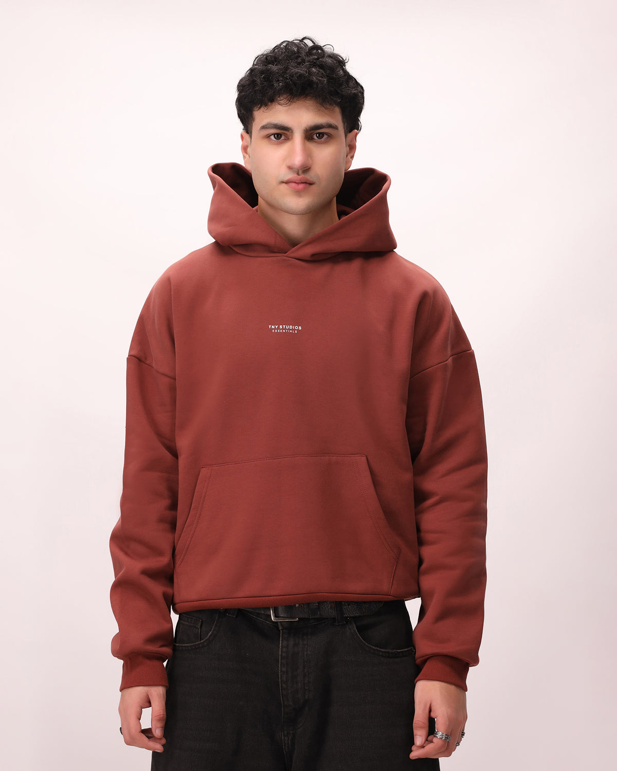 TNY Studio Essentials Hoodie - Rust