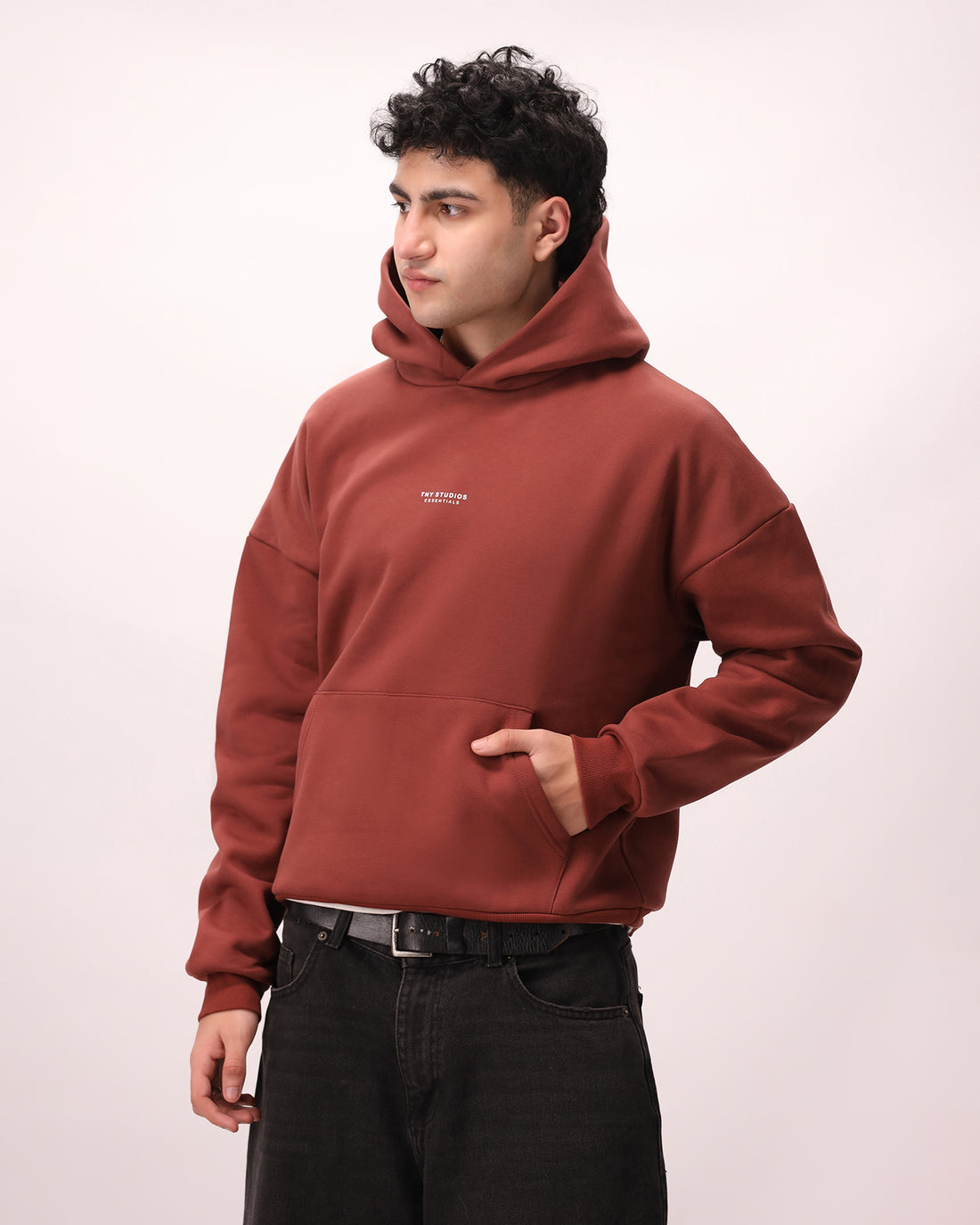 TNY Studio Essentials Hoodie - Rust