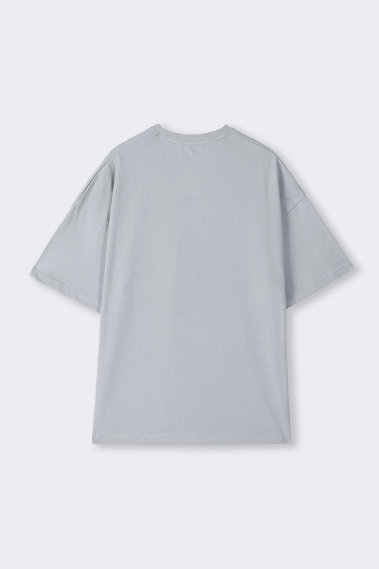 Steel Grey Oversized T-shirt
