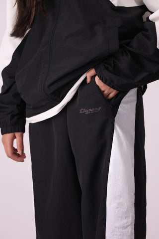 Retro Tracksuit - Black & White