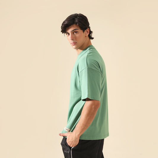 Pigment Green Oversized T-shirt