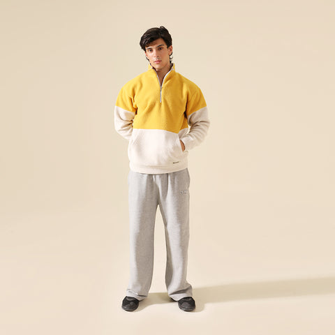 Grey Relax Fit Fleece Trouser