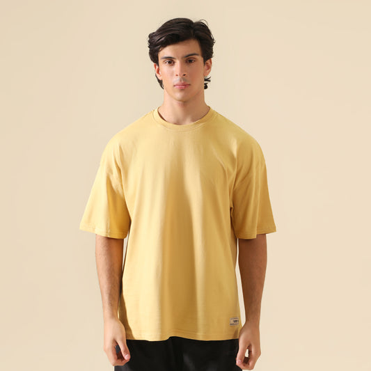 Naples Yellow Oversized T-shirt