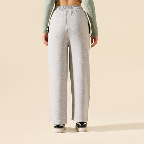 Grey Relax Fit Fleece Unisex Trouser