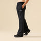 Black Relax Fit Fleece Trouser