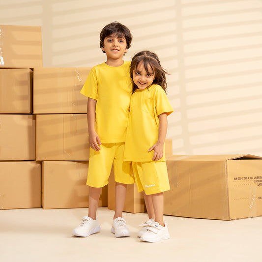 YELLOW - 24/7 Kids Co-ord Set