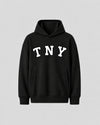 TNY Unisex Oversized Hoodie - Black