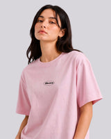 Women Relax Fit Tee - Pink