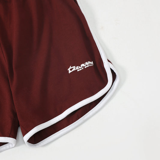 Maroon Dolphin Shorts