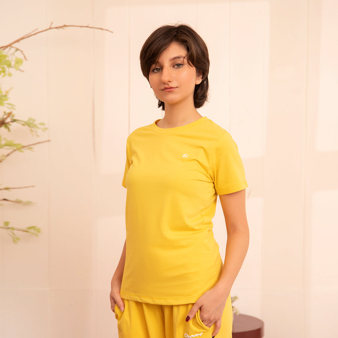 24/7 Women's T-shirt - Yellow