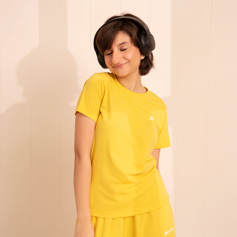 24/7 Women's T-shirt - Yellow