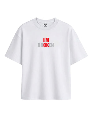 I'm Broken Oversized T-shirt