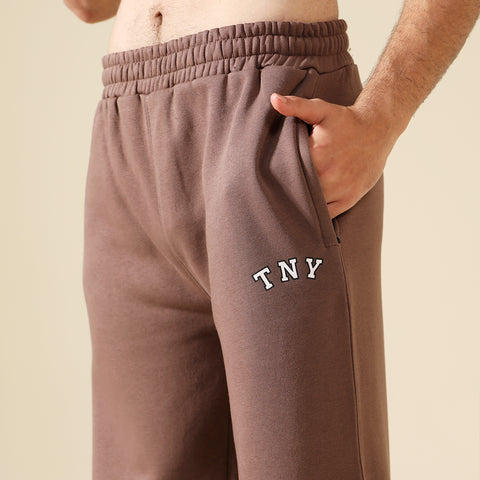 Mocha Relax Fit Fleece Trouser