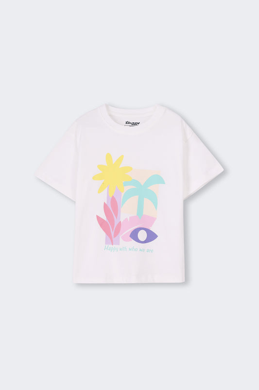 Abstract Oversized T-shirt