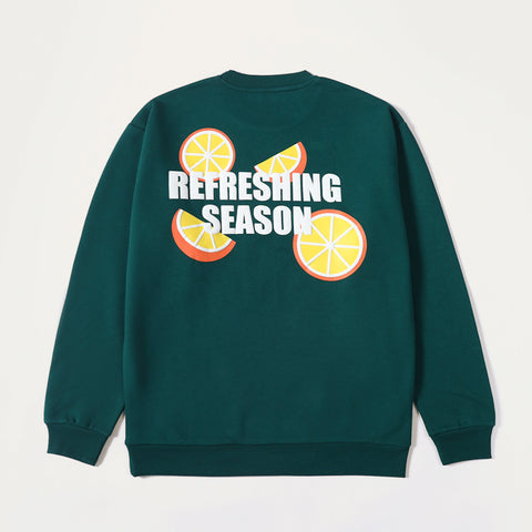 Refreshing Season Fleece Sweatshirt