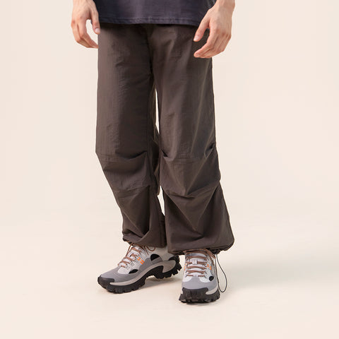 BAGGY A.F Crinkle Unisex Trouser - Smoke Grey