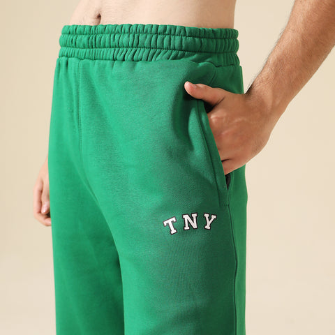 Green Relax Fit Fleece Trouser